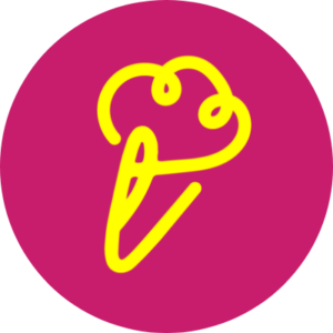 Barquillas helado duro